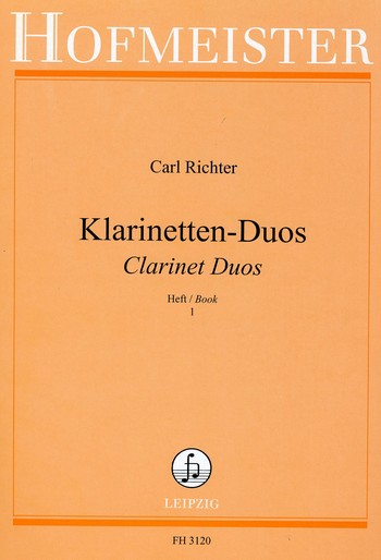 Klarinetten-Duos Band 1