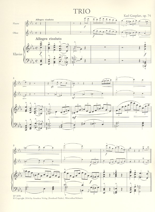 Trio c-Moll op.74