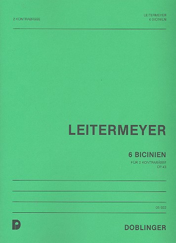 6 Bicinien op.43