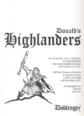 Donald's Highlanders Alte britannische