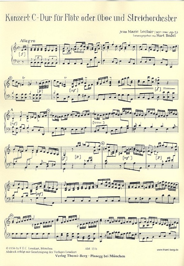 Konzert C-Dur op.7,3 