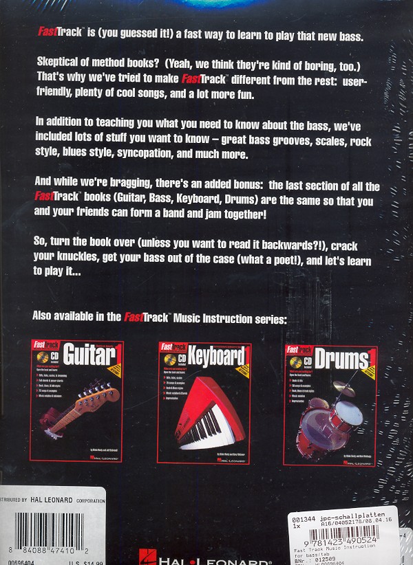 Fast Track Music Instruction vol.1 (+CD +DVD):