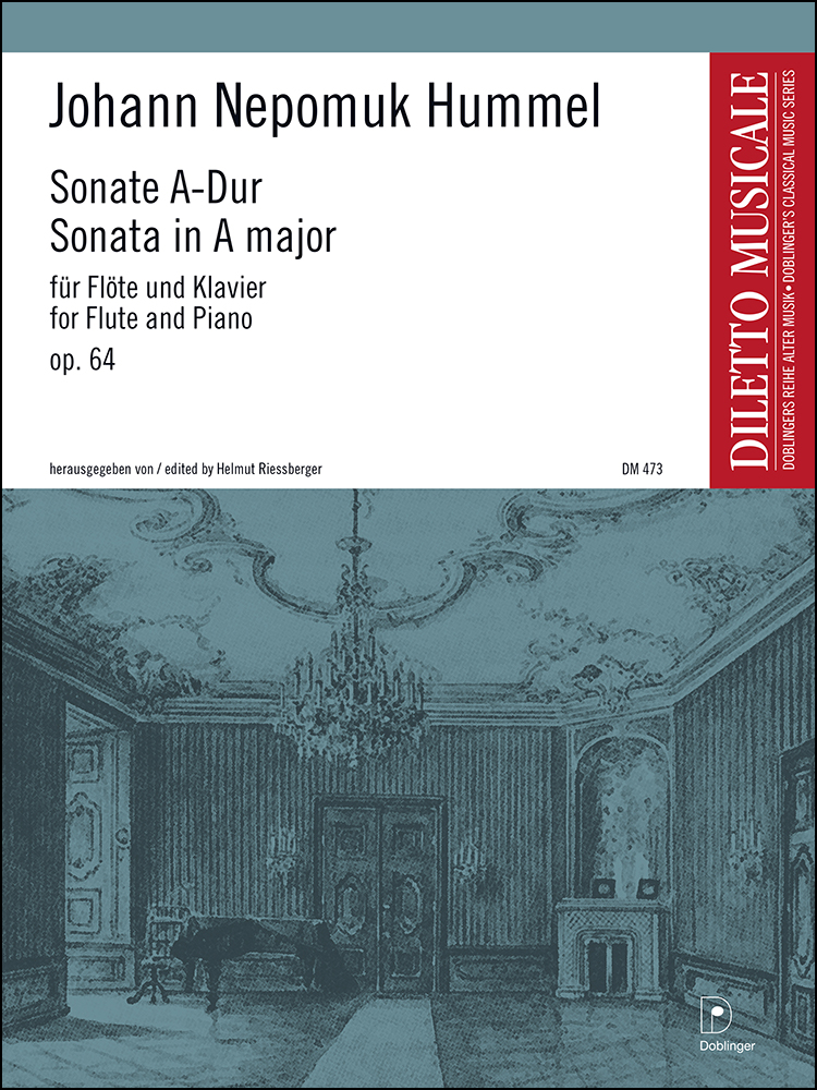 Sonate A-Dur op.62 für Flöte