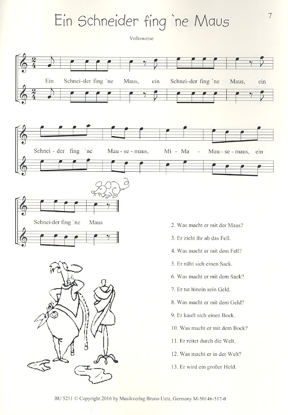 50 Kinderlieder Band 1: