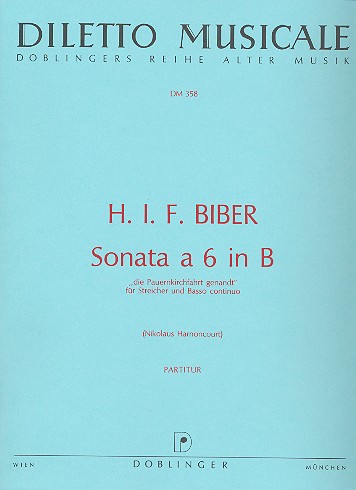 Sonata a 6 B-Dur für Violine solo,