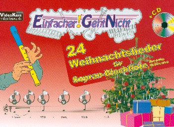 24 Weihnachtslieder (+CD)