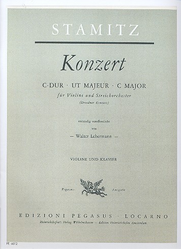 Konzert C-Dur für Violine und