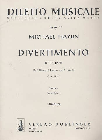 Divertimento D-Dur Perger 95