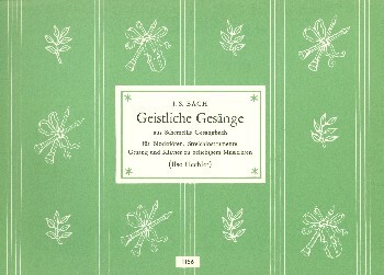 Geistliche Geäenge aus G. Chr. Schemellis musikalischem Gesangbuch