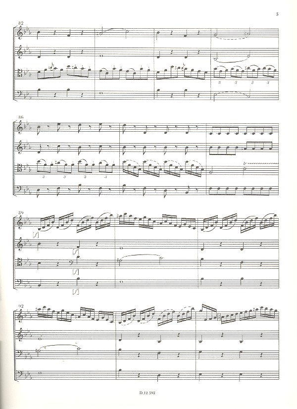 Sonata Es-Dur Nr.5 für Streichorchester