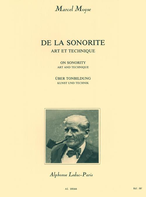 De la sonorité (dt/en/fr)