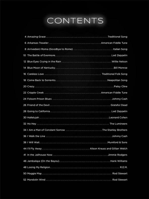 First 50 Songs You Should Play on Mandolin