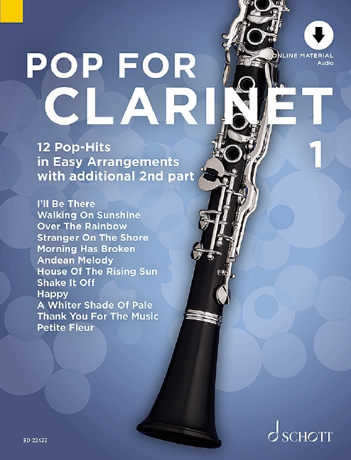 Pop for Clarinet Band 1 (+Online Audio)