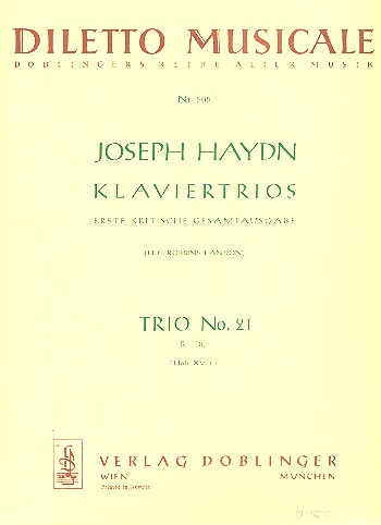 Klaviertrio B-Dur Nr.21 Hob.XV:8