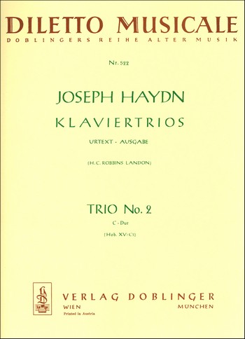 Klaviertrio C-Dur Nr.2 Hob.XV:C1