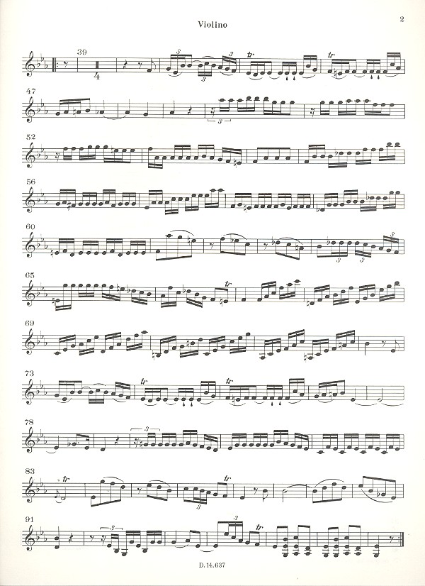 Klaviertrio Es-Dur Nr.12 Hob.XV:36