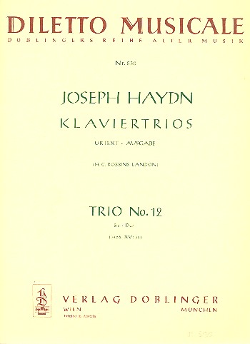 Klaviertrio Es-Dur Nr.12 Hob.XV:36