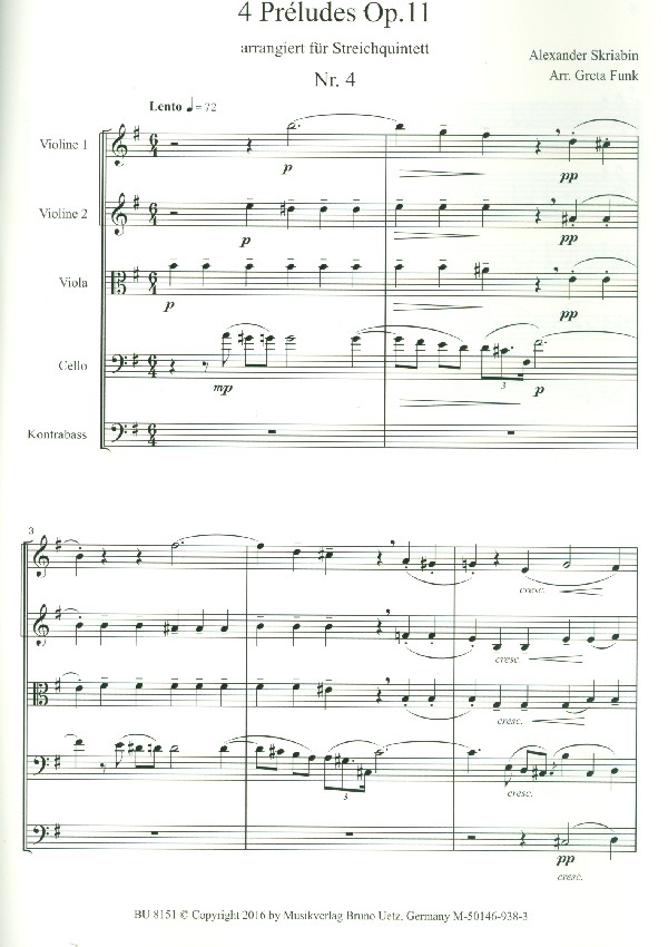 4 Préludes op.11