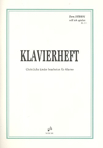 Klavierheft - Christliche Lieder