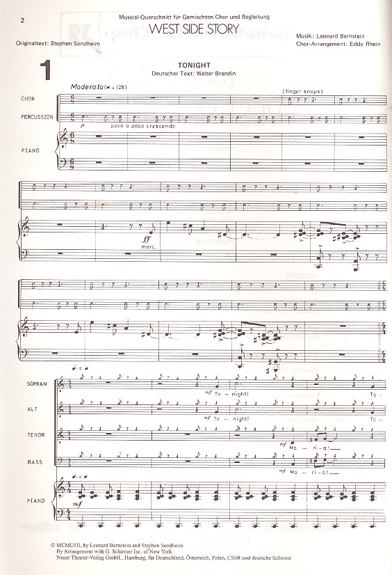 West Side Story Choral-Selection
