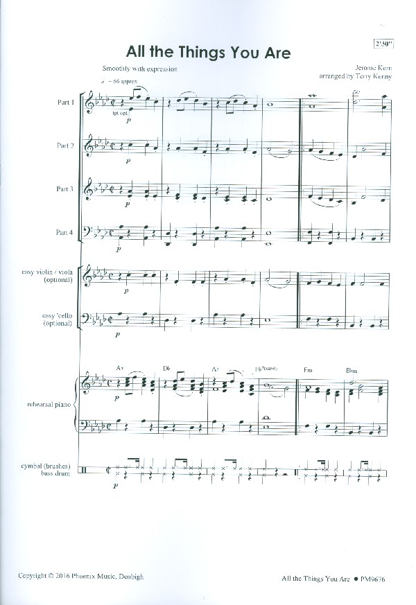 All the Things you are