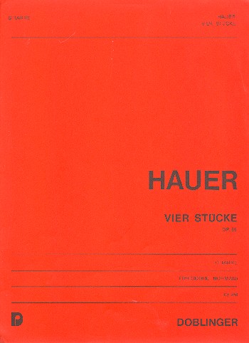 Vier Stücke op.59