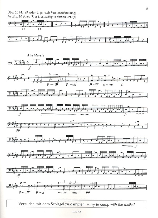 Etüden für Timpani Band 2