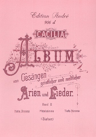 Cäcilia Album Band 2 für Gesang (hoch)