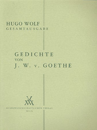 Gedichte von J.W. von Goethe
