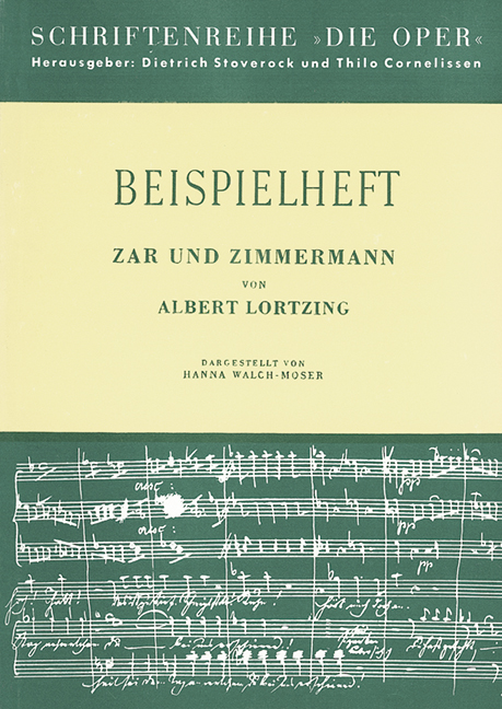 Zar und Zimmermann von Albert Lortzing