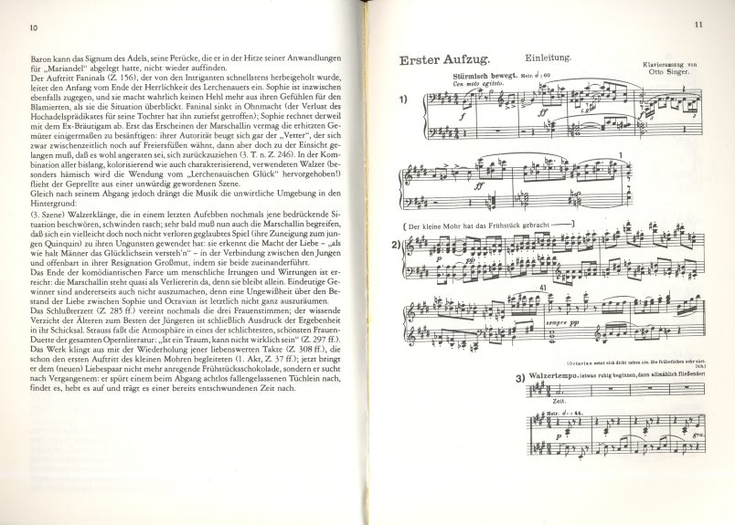 Der Rosenkavalier Komödie für Musik von Hugo von Hofmannsthal