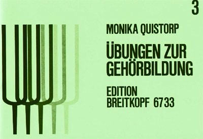 Übungen zur Gehörbildung Band 3 - Oberstufe