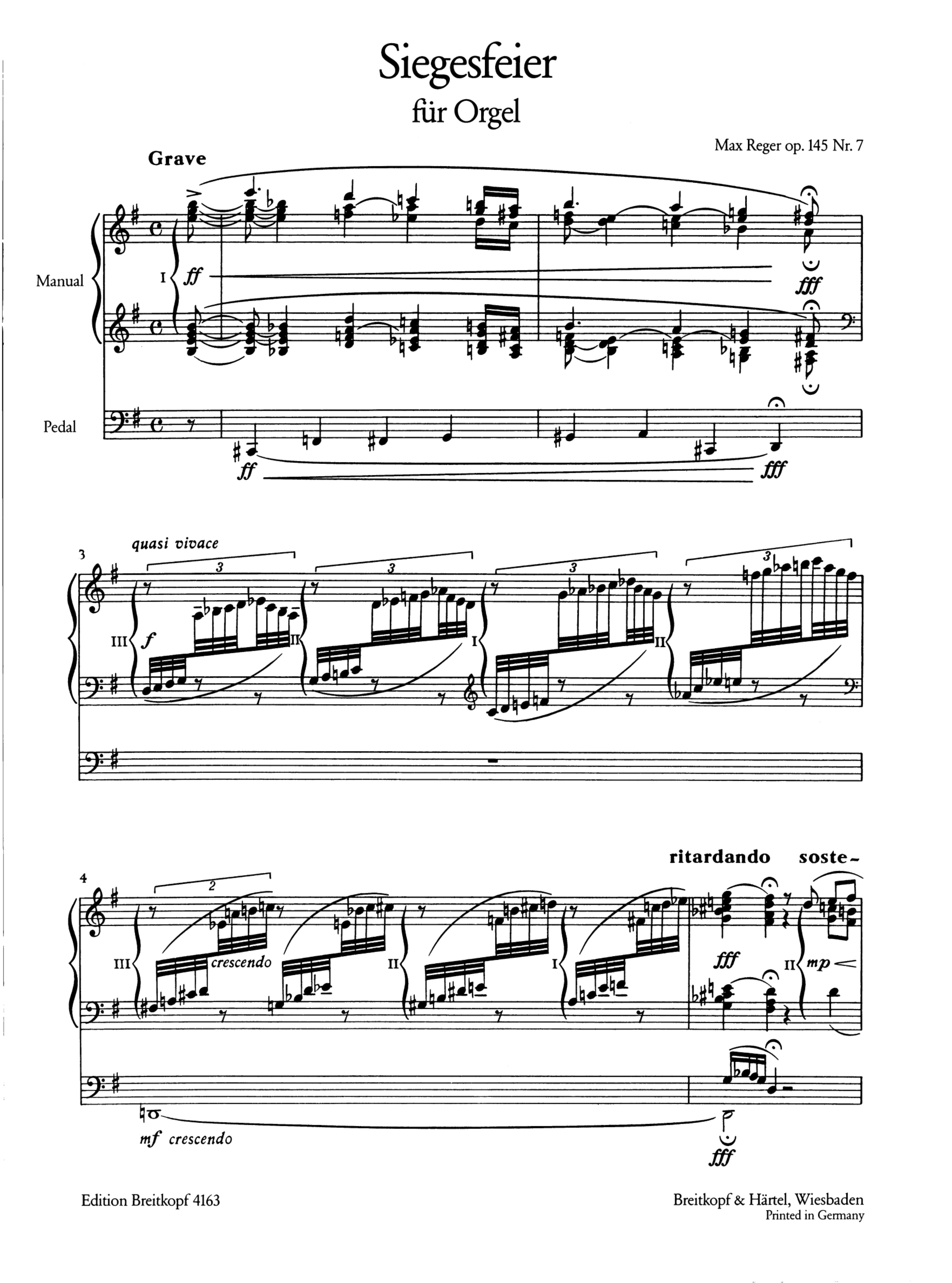 Siegesfeier op.145,7