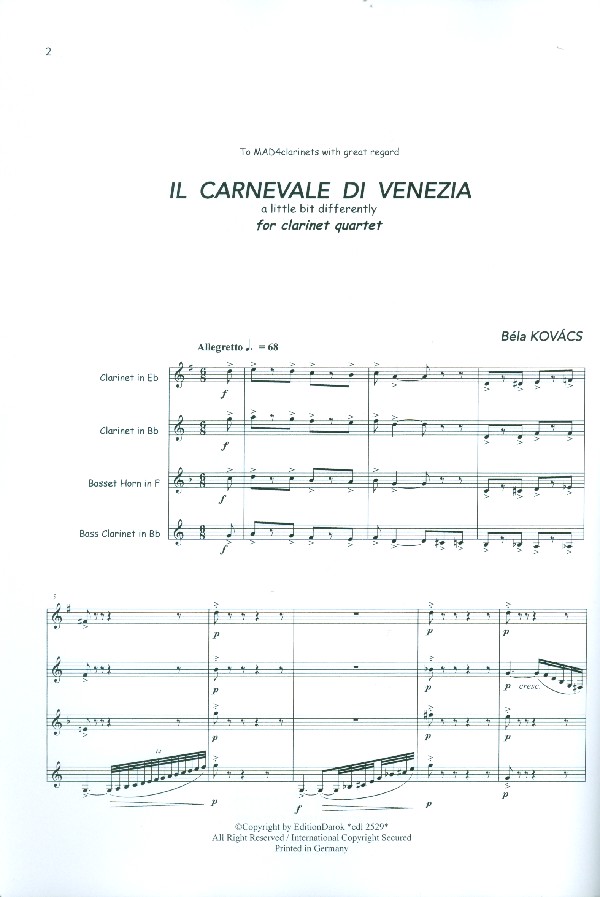 Il Carnevale di Venezia a little bit differently 