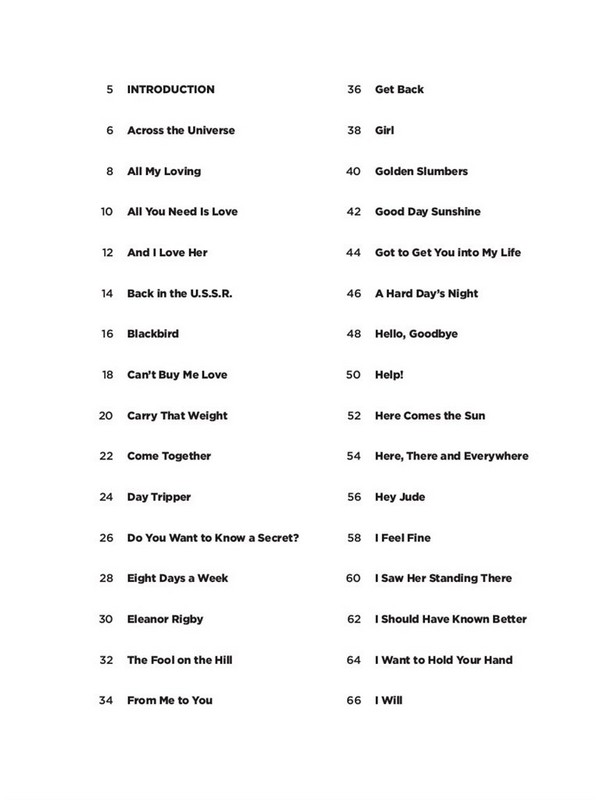 Super easy Songbook - The Beatles: