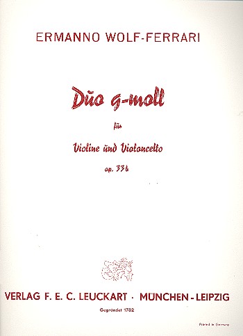Duo g-Moll op.33b