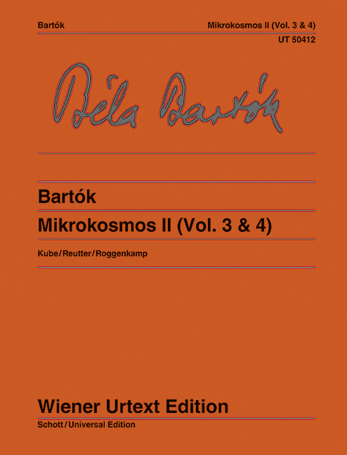 Mikrokosmos Band 2 (Hefte 3 und 4)