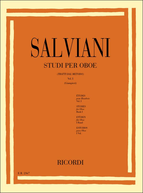 Studi per oboe vol.1