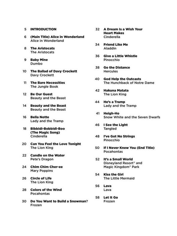 Super easy Songbook - Disney