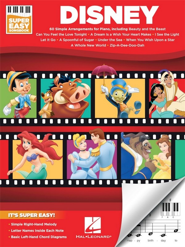 Super easy Songbook - Disney