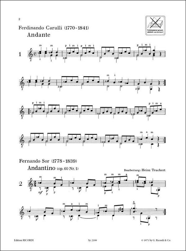 Meine ersten Gitarrenstücke Band 1