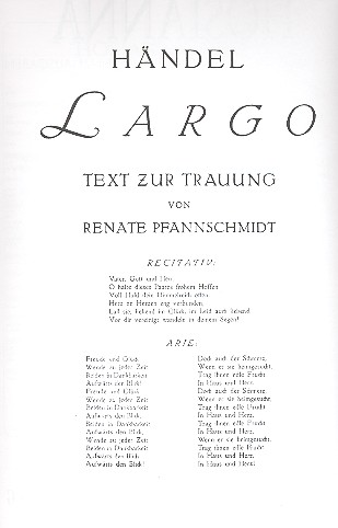 Largo D-Dur