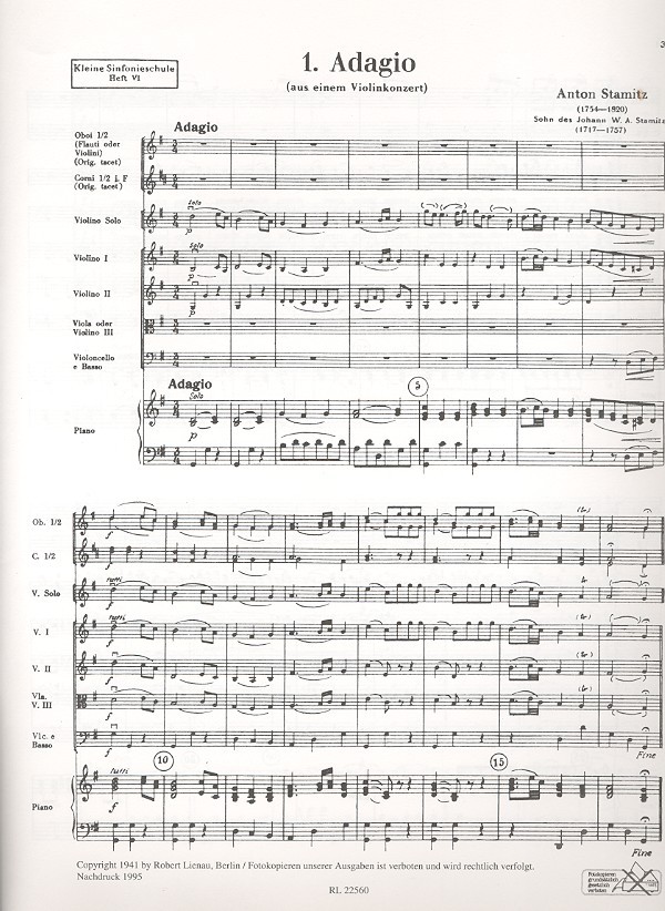 Kleine Sinfonieschule Band 6