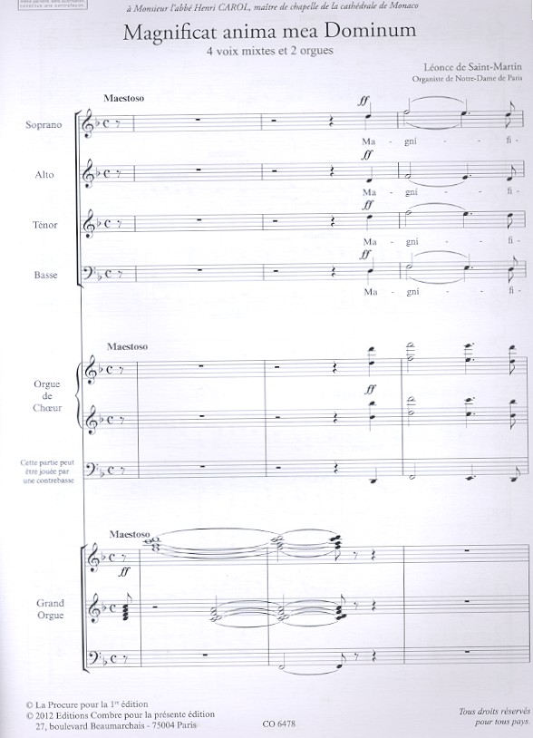 Magnificat anima mea Dominum