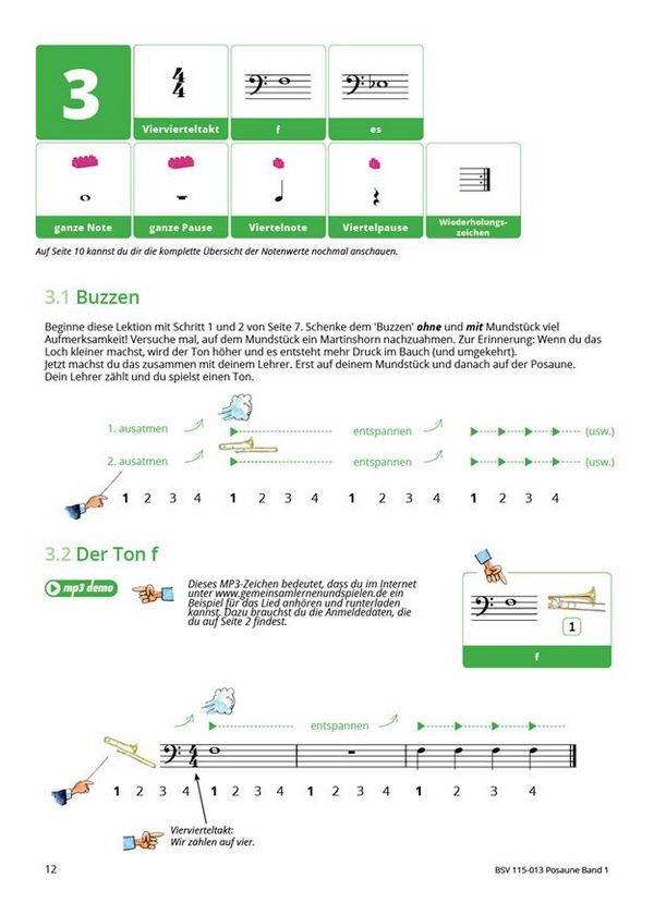 Gemeinsam lernen & spielen Band 1 (+Online Audio)