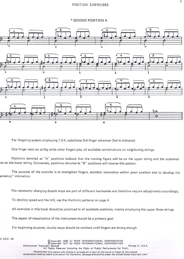 An organized Method of String Playing