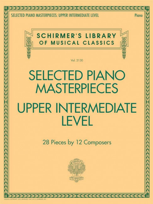 Selected Piano Masterpieces