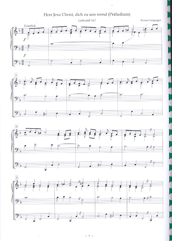 30 stilgerechte Choralbearbeitungen zum neuen Gotteslob Band 3 