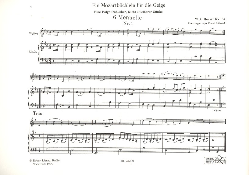 Ein Mozartbüchlein