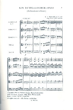 Ein musikalischer Spaß KV522